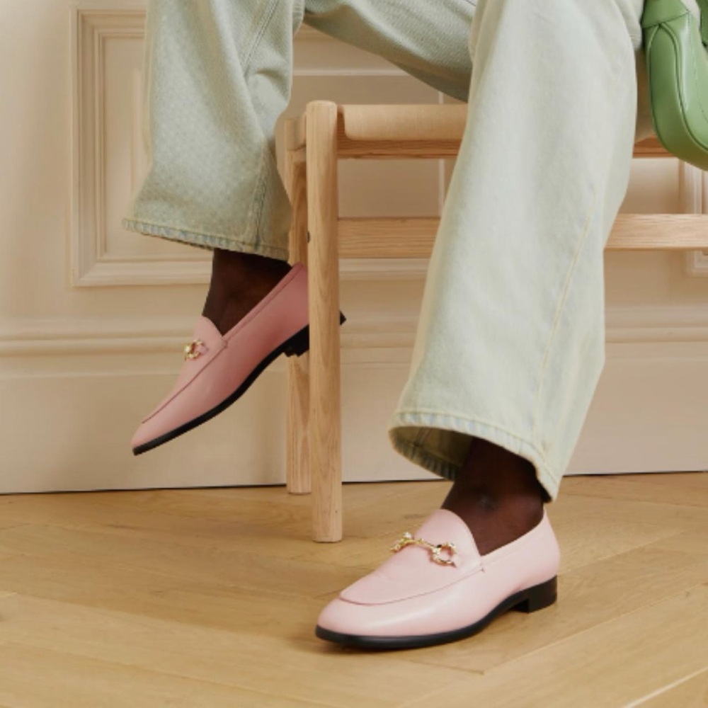 GUCCI Leather Horsebit loafer